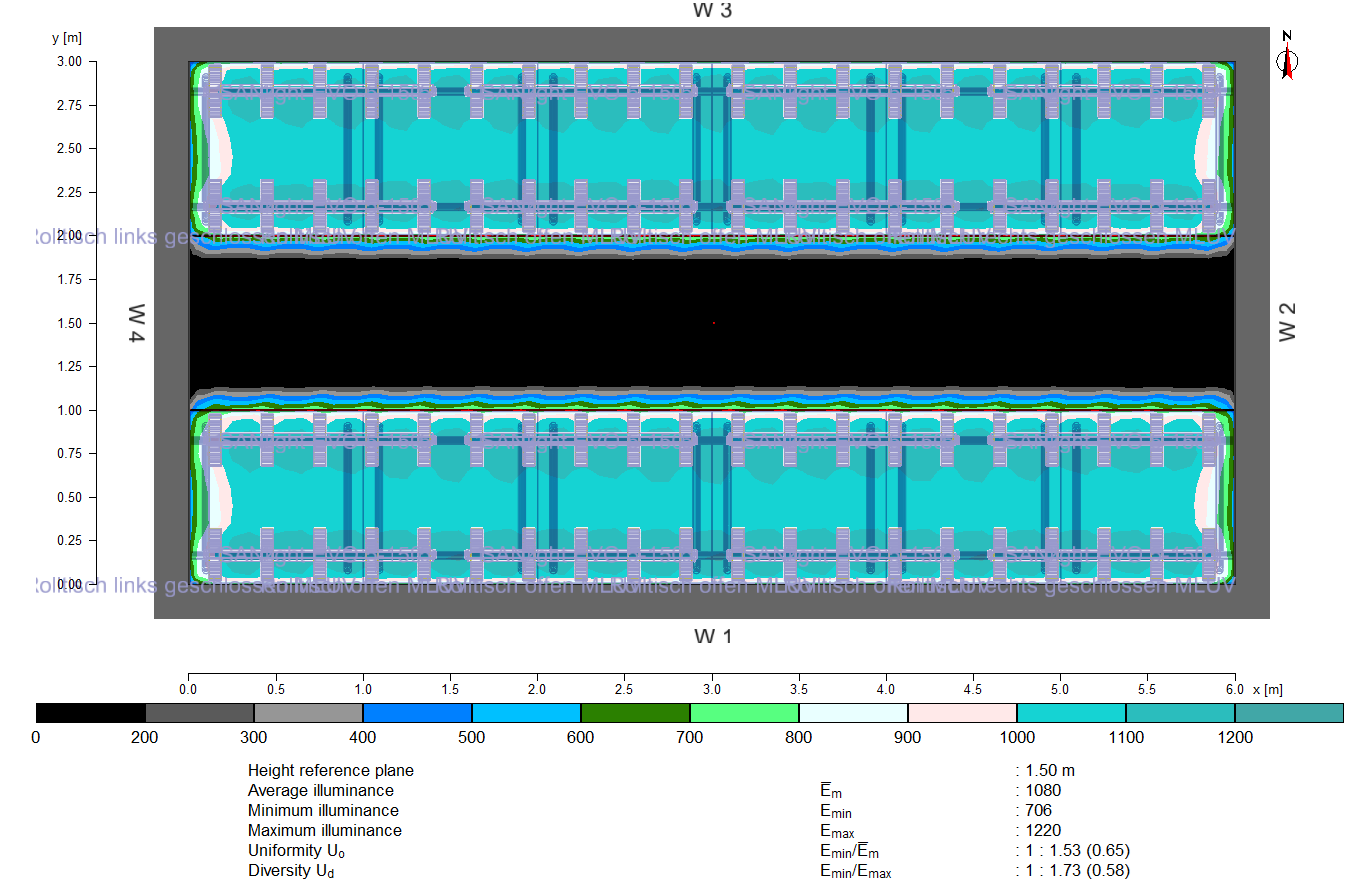 Lichtsimulation Growkammer Lunte 3